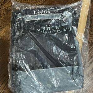 Lands’ End Home Set of 3 Denim Hampers Lights Brights Darks